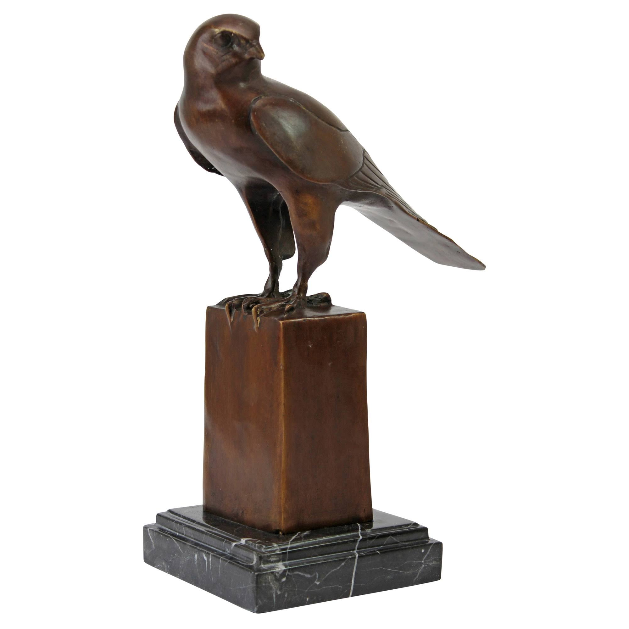 Cast Bronze Falcon Statue C73839
