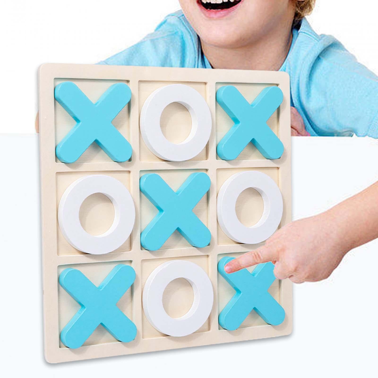 Wooden Tic Tac Toe Game 30x30x1.5cm S189730